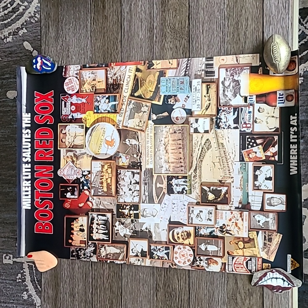 Millerlite Salutes the Boston Red Sox Poster